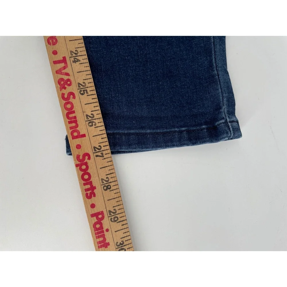 Calvin Klein‎ Jeans Slim Boyfriend Women 2 Blue Dark Wash Stretch Denim